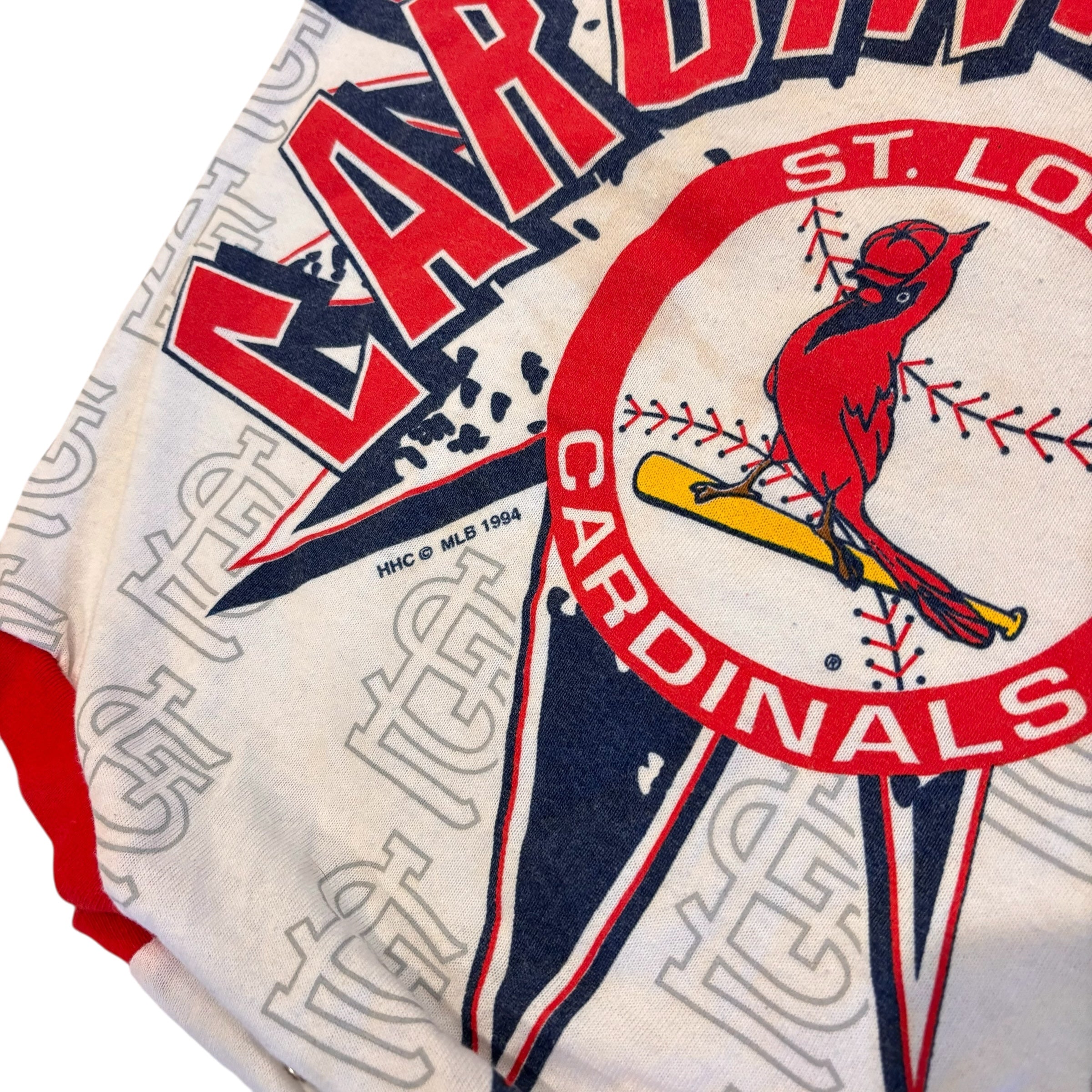 Vintage Cardinals romper (24m)